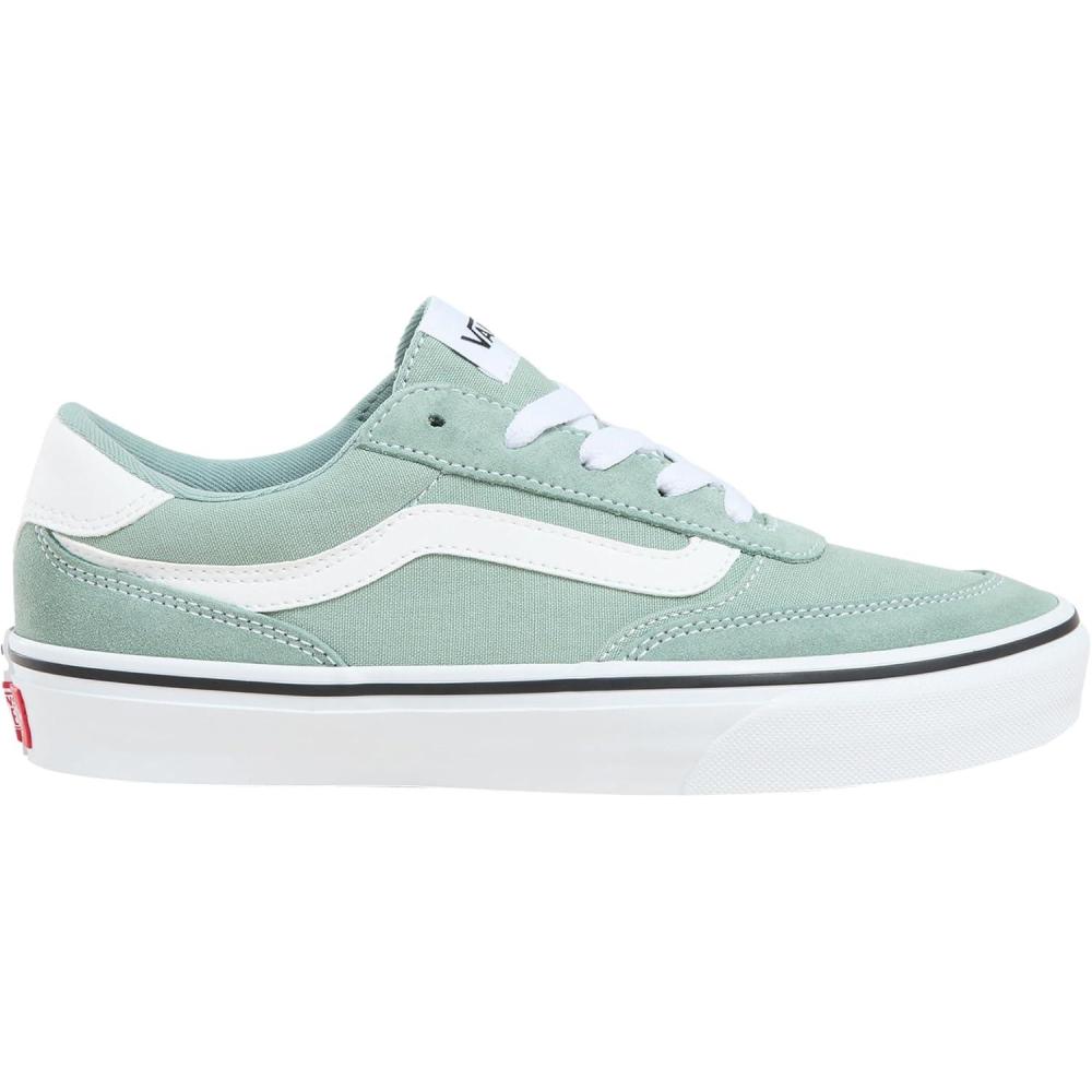 image:imageVans Womens Brooklyn Ls Shoe  Lowtop Sneakers for Everyday Wear Walking Work amp FashionSuede Canvas Iceberg Green