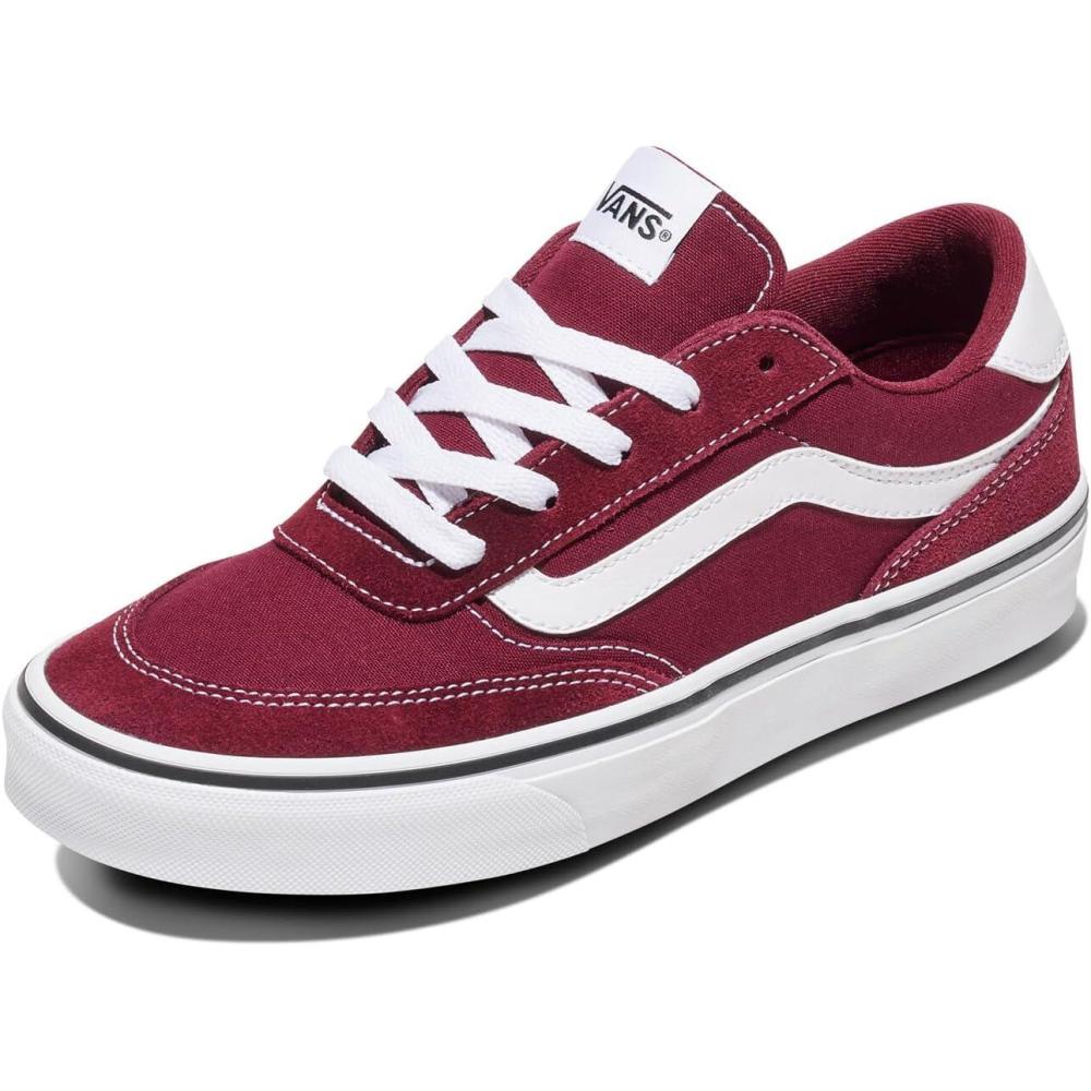 image:imageVans Womens Brooklyn Ls Shoe  Lowtop Sneakers for Everyday Wear Walking Work amp FashionSuedeCanvas Port Royale
