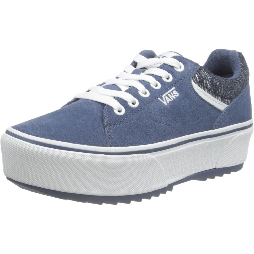 image:imageVans Womens Seldan Platform SneakersSuede Foil Vintage Indigo
