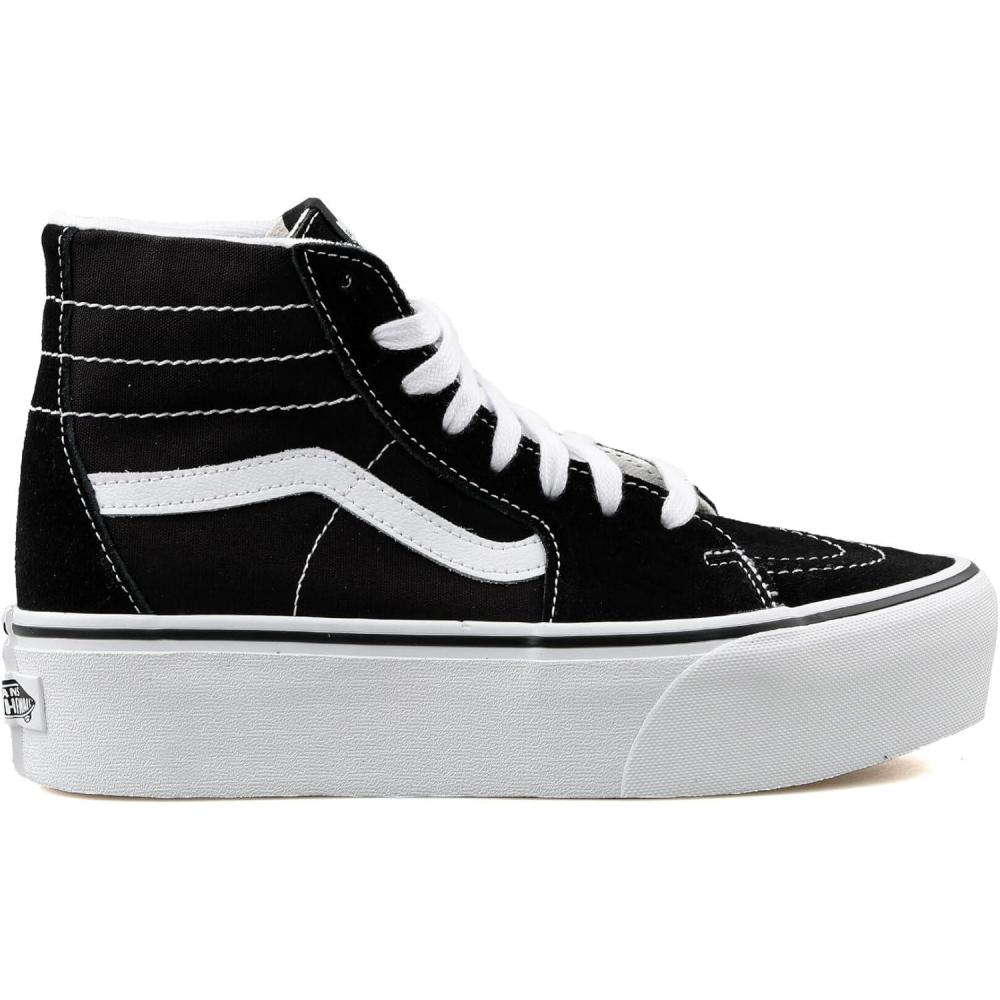 image:imageVans Womens UA SK8Hi Tapered Stackform SneakersBlackTrue White