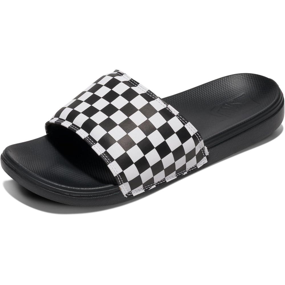 image:imageVans mens Mte La Costa Slideon SandalCheckerboard WhiteBlack