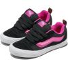 Vans Big Kids’ Knu Skool Shoe | ’90s Retro Puffy Low-Top Fashion Sneakers for Boys & Girls, Leopard Pop Black/Multi, 7