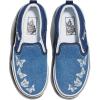 Vans Girls Asher Slip-on Shoe(Butterflies Blue)