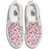 Vans Girls Asher Slip-on Shoe(Butterfly Floral Blanc De Blanc)