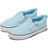 Vans Girls Asher Slip-on Shoe(Canvas Crystal Blue)