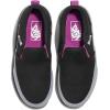 Vans Girls Asher Slip-on Shoe(Glow Sidewall Willowherb)