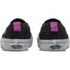 Vans Girls Asher Slip-on Shoe(Glow Sidewall Willowherb)