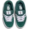 Vans Kids’ Caldrone Shoe | Boys’ & Girls’ Low-Top Fashion Sneakers, Chunky Retro-Inspired, Suede/Mesh Emerald, 13