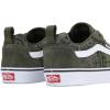 Vans Kids’ Ward Sneaker(Bandana Grape Leaf White)
