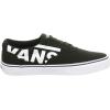 Vans Kids’ Ward Sneaker(Black Big Logo Black White Ryh)