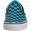 Vans Kids’ Ward Sneaker(Black (Black/Scuba Blue))