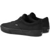 Vans Kids’ Ward Sneaker(Black Canvas Black Black 186)