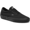 Vans Kids’ Ward Sneaker(Black Canvas Black Black 186)