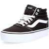 Vans Kids’ Ward Sneaker(Black Canvas Black True White 1wx)