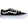 Vans Kids’ Ward Sneaker(Black ((Canvas) Black/True White 1wx))