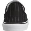 Vans Kids’ Ward Sneaker(Black Crespi Pinstripe)