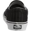 Vans Kids’ Ward Sneaker(Black Crespi Pinstripe)