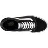Vans Kids’ Ward Sneaker(Black ((Suede/Canvas) Black/White Car))