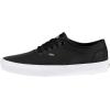 Vans Kids’ Ward Sneaker(Black Tumble Leather Black White)