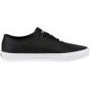 Vans Kids’ Ward Sneaker(Black Tumble Leather Black White)