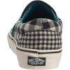 Vans Kids’ Ward Sneaker(Black/Antique White/Enamel Blue Gingham)