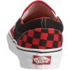 Vans Kids’ Ward Sneaker(Black/Formula One Red Check)