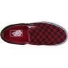 Vans Kids’ Ward Sneaker(Black/Formula One Red Check)