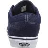 Vans Kids’ Ward Sneaker(Blue Denim Acid Wash Navy White)