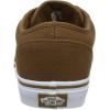 Vans Kids’ Ward Sneaker(Brown Braun Canvas Rubber F9o)
