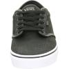 Vans Kids’ Ward Sneaker(Buck Leather Black White)