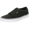 Vans Kids’ Ward Sneaker(Canvas Black/White)