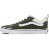 Vans Kids’ Ward Sneaker(Canvas Block Olive White)