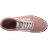 Vans Kids’ Ward Sneaker(Canvas Rose Dawn White)