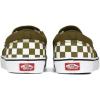 Vans Kids’ Ward Sneaker(Checkerboard Military Olive White)
