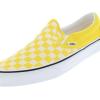 Vans Kids’ Ward Sneaker(Chessboard Cyber Yellow True White)