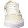 Vans Kids’ Ward Sneaker(Ditzy Floral Turtledove White)