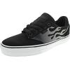 Vans Kids’ Ward Sneaker(Faded Flame Black White)