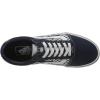 Vans Kids’ Ward Sneaker(Flame Check Dress Blues White)