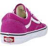 Vans Kids’ Ward Sneaker(Fuchsia Red True White)