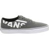 Vans Kids’ Ward Sneaker(Grey Big Logo Pewter White Vf4)