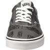 Vans Kids’ Ward Sneaker(Grey Logo Mix Pewter Black Vf9)