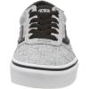 Vans Kids’ Ward Sneaker(Grey Textile Light Grey White Rfj)