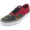 Vans Kids’ Ward Sneaker(Mixed Camo Chili Pepper White)