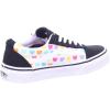 Vans Kids’ Ward Sneaker(Multicolor Hearts Multi White)