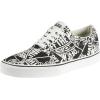 Vans Kids’ Ward Sneaker(Multicolour Otw Repeat Black White Uz9)