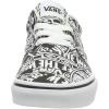 Vans Kids’ Ward Sneaker(Multicolour ((Otw Repeat) Black/White Uz9))
