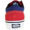 Vans Kids’ Ward Sneaker(Multicoloured Red Blue White)