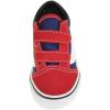 Vans Kids’ Ward Sneaker(Multicoloured Red Blue White)