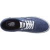 Vans Kids’ Ward Sneaker(Otw Logo Dress Blues White)