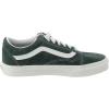 Vans Kids’ Ward Sneaker(Pig Suede Jungle Green Snow White)